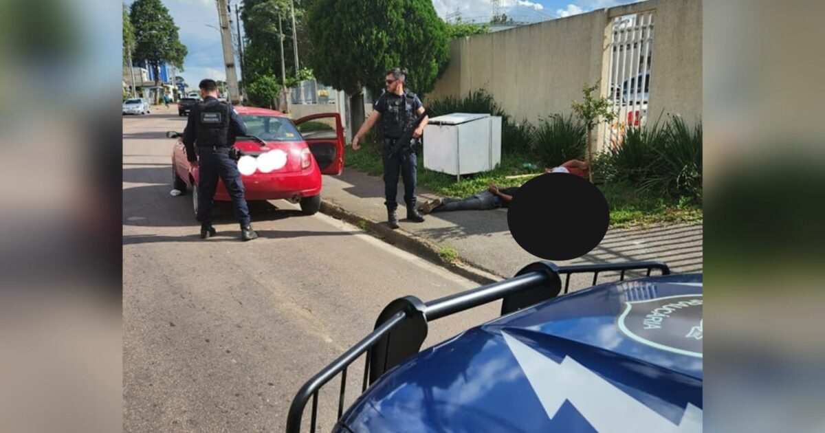 Guarda Municipal prende dupla que roubou carro de senhora