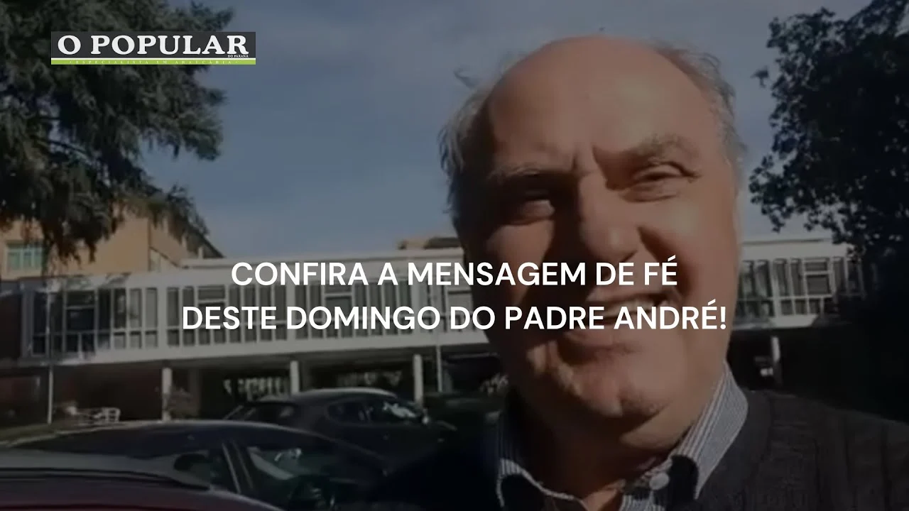 Confira a mensagem de fé e esperança do Padre André para este domingo!