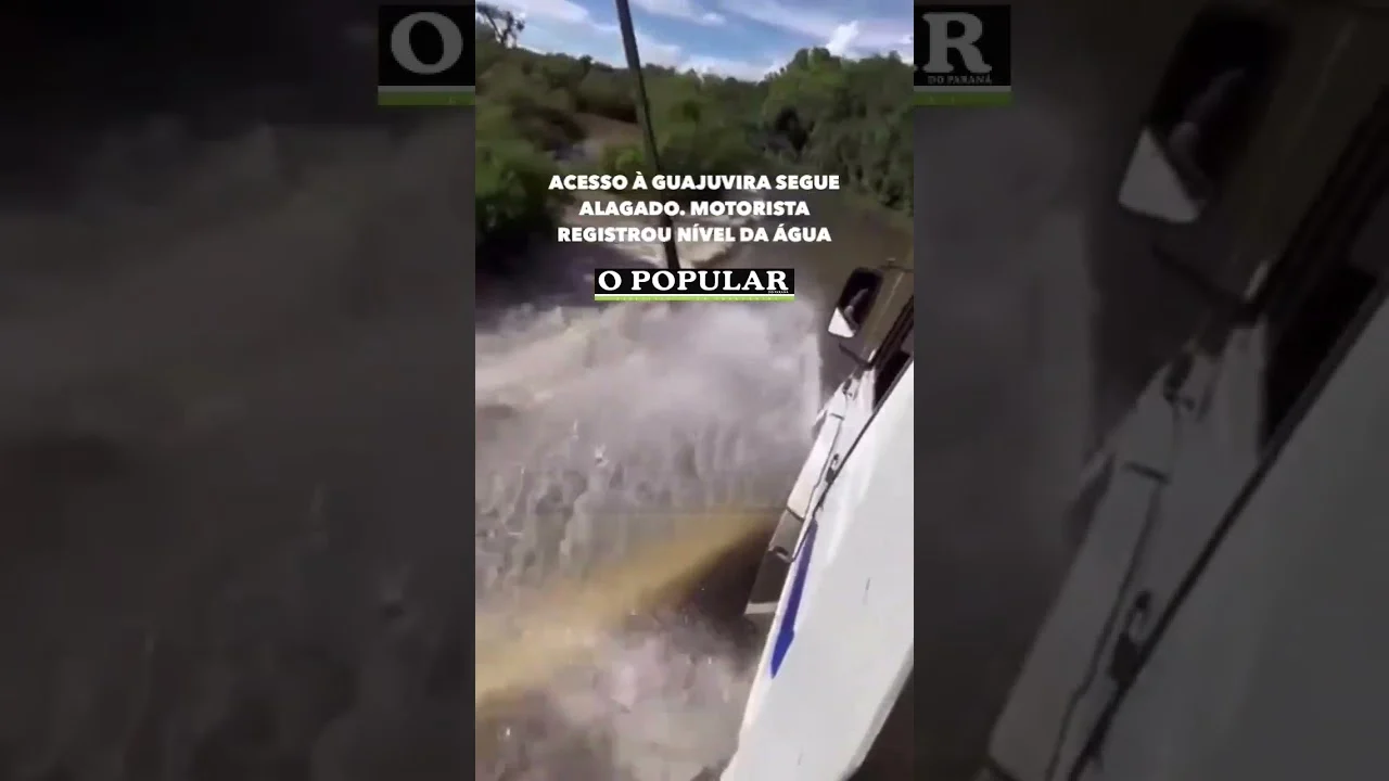 Seguidora do O Popular encaminhou vídeo feito de dentro de veículo que tentou acessar o distrito de