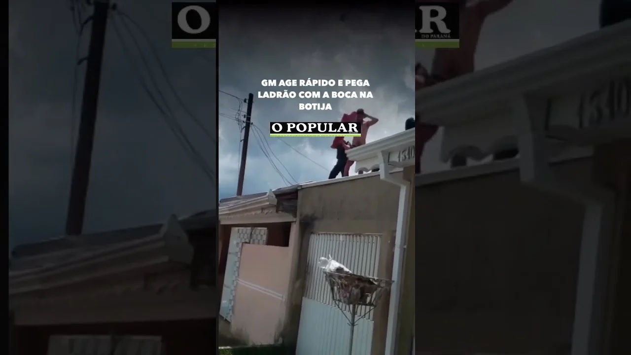 Após denúncia de populares, Guarda Municipal consegue prender assaltante de residência em flagrante