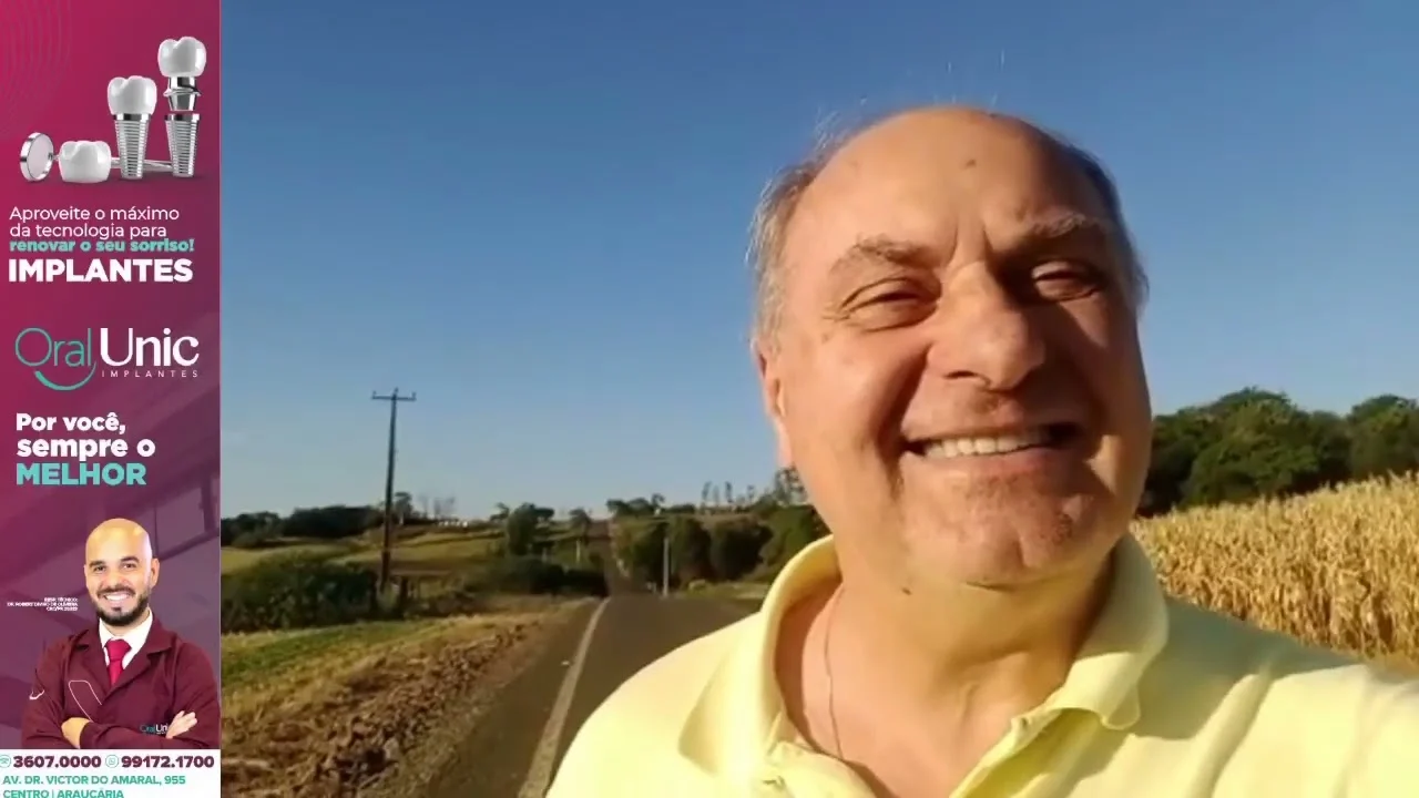 Primeira mensagem do Padre André em 2023.