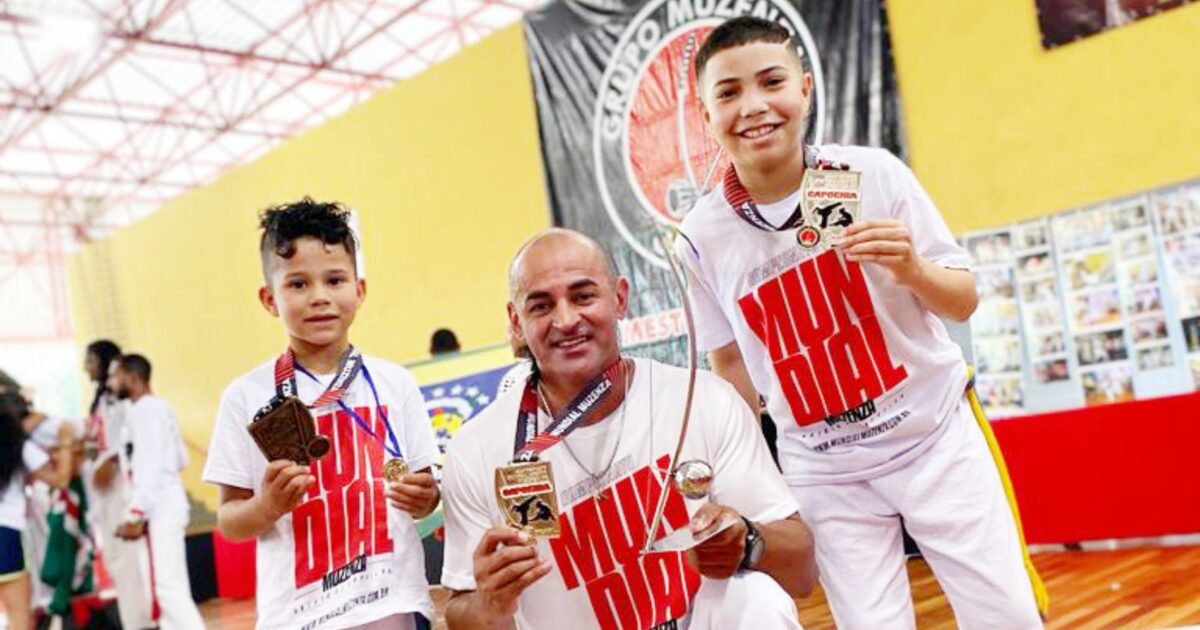Canarinho é campeão Master no Mundial Aberto de Capoeira Muzenza 2023