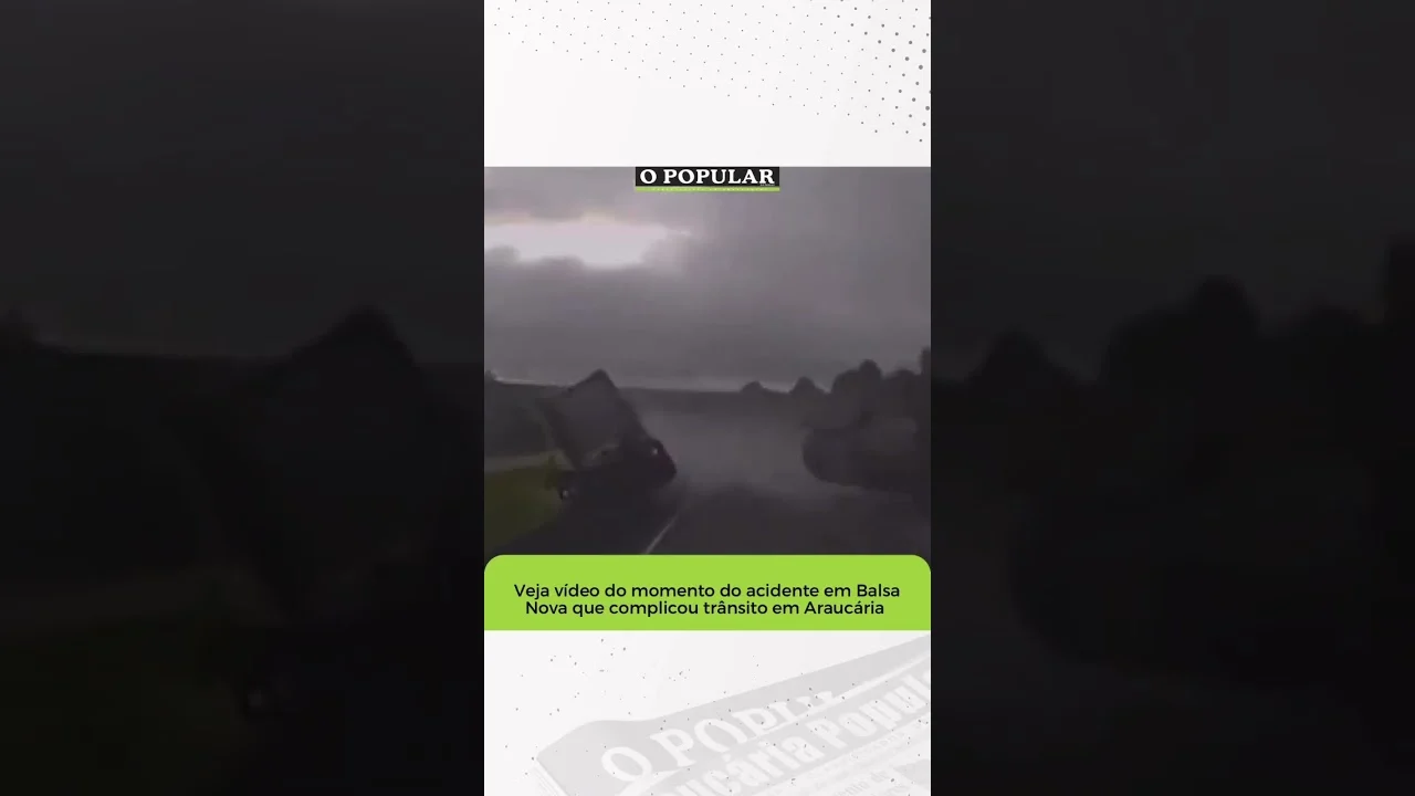 Acidente aconteceu em Balsa Nova e causou o fechamento da BR 277