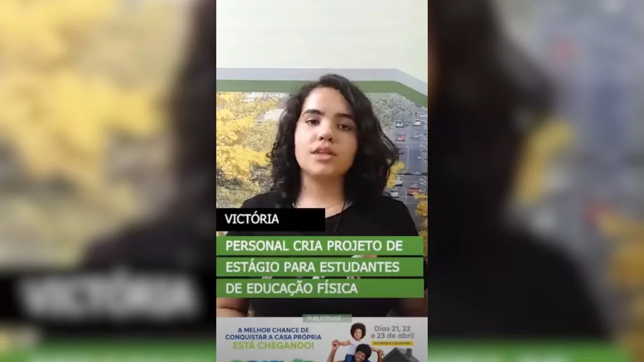 Personal trainer Gustavo Pereira da Silva, criou o projeto "Desenvolver", que tem o objetivo de apri