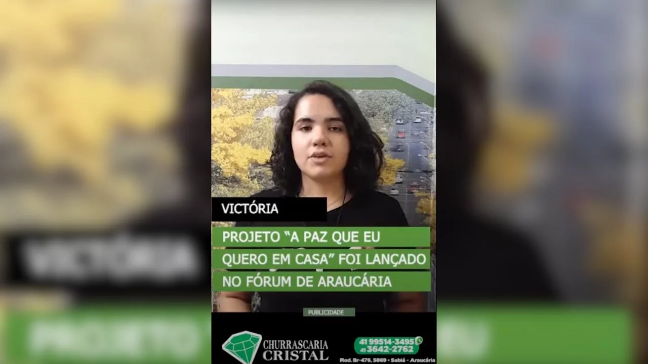 1º edição do Projeto "A paz que eu quero em casa" foi lançada no dia 10 de março e tem o objetivo de