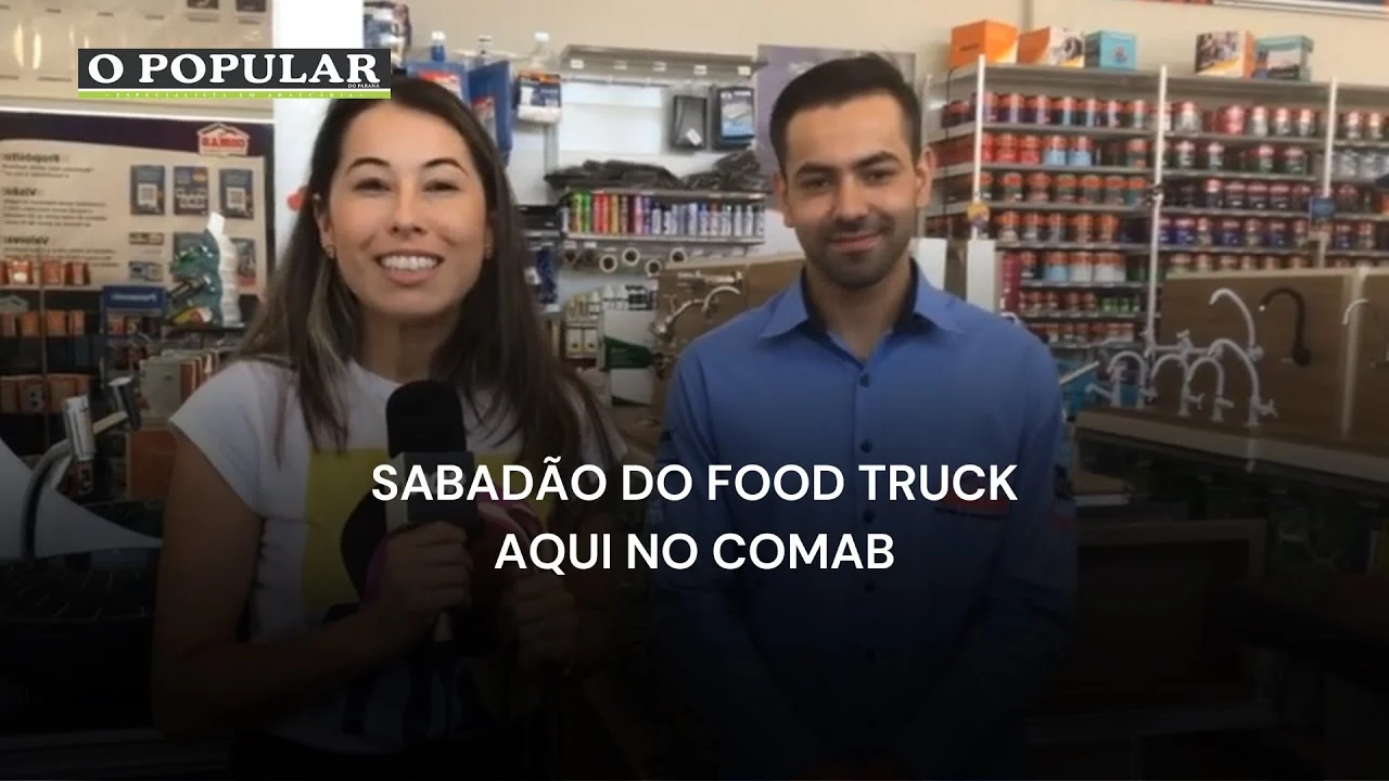 Sabadão do food truck aqui no Comab