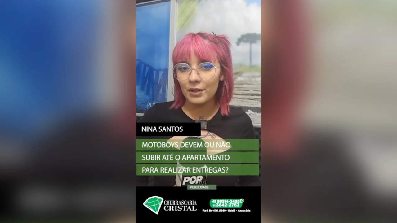 Qual a sua opinião sobre o entregador ir até o apartamento do cliente para realizar a entrega?