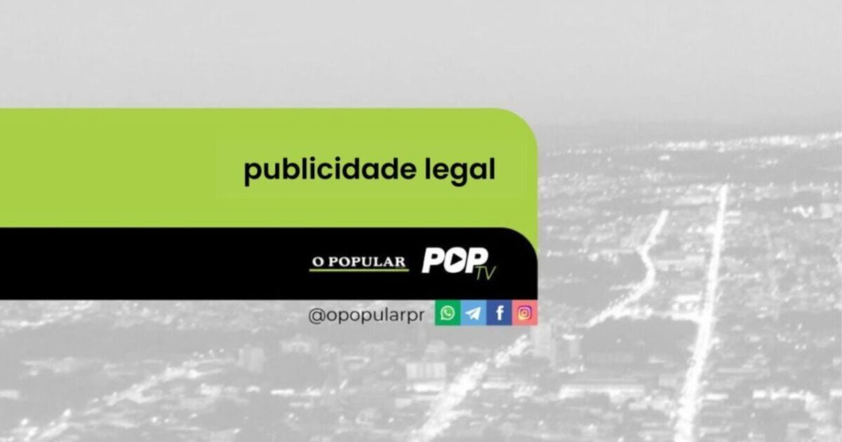 Publicidade Legal: UNIBRASPE