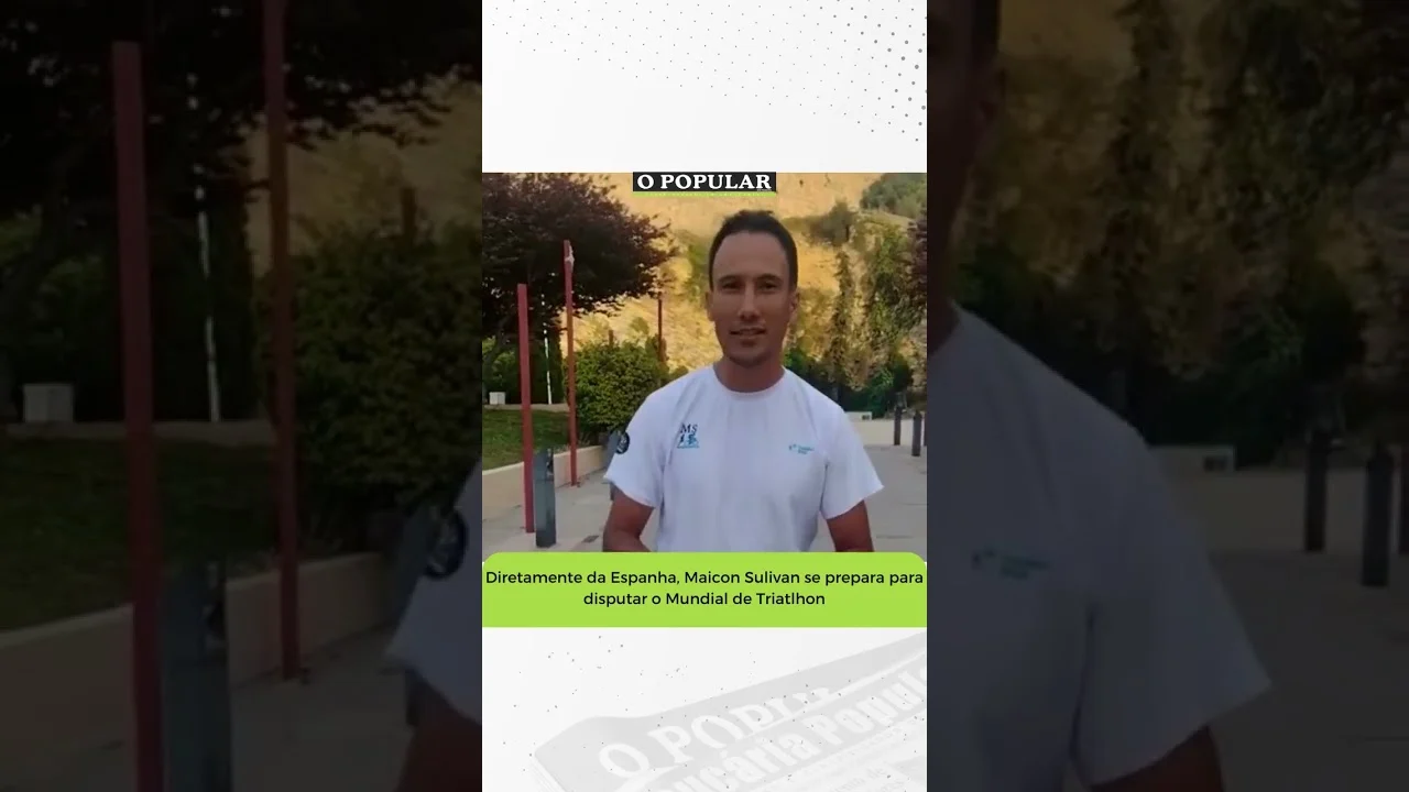 O triatleta Maicon Sulivan está em Ibiza, na Espanha, onde disputará o Campeonato Mundial de Triathl