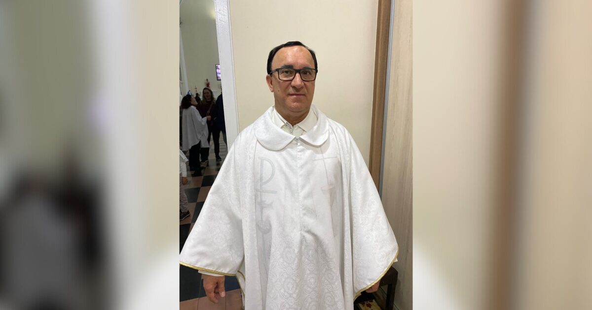 Missa de posse do Padre Moacir Cardoso no Santuário Nossa Senhora dos Remédios será nesta quarta-feira