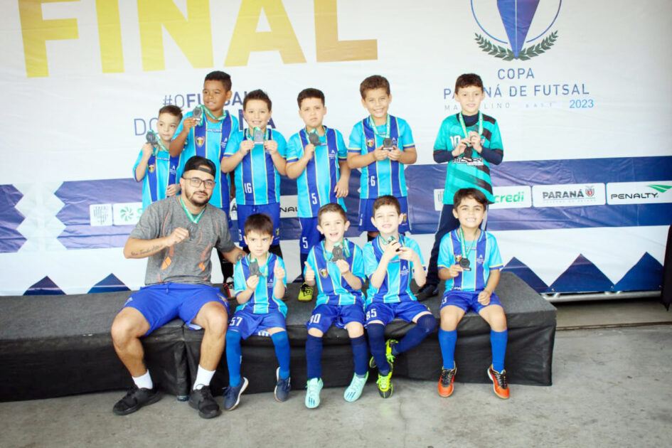 AFFA Diamante faturou um troféu de campeão e dois de vice na Copa Paraná de Base
