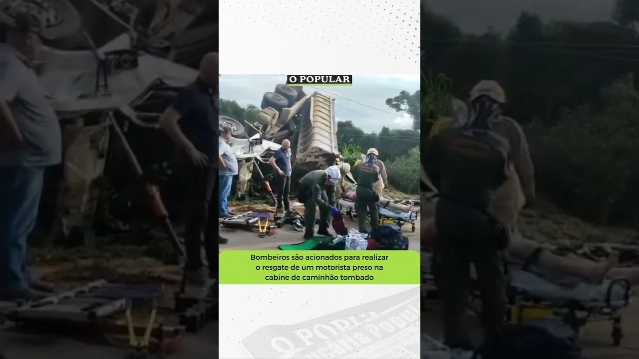 O acidente ocorreu na tarde desta segunda-feira (08/05), na Estrada do Tiete, próximo a entrada que