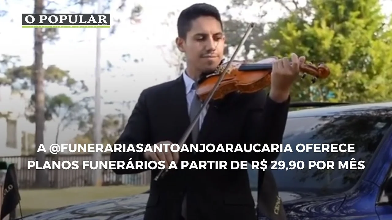 A @funerariasantoanjoaraucaria oferece planos funerários a partir de R$ 29,90 por mês
