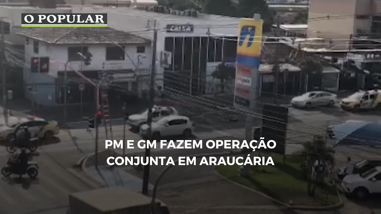 Nesta sexta-feira, 26 de maio, a Polícia Militar e a Guarda Municipal realizam na cidade mais uma op