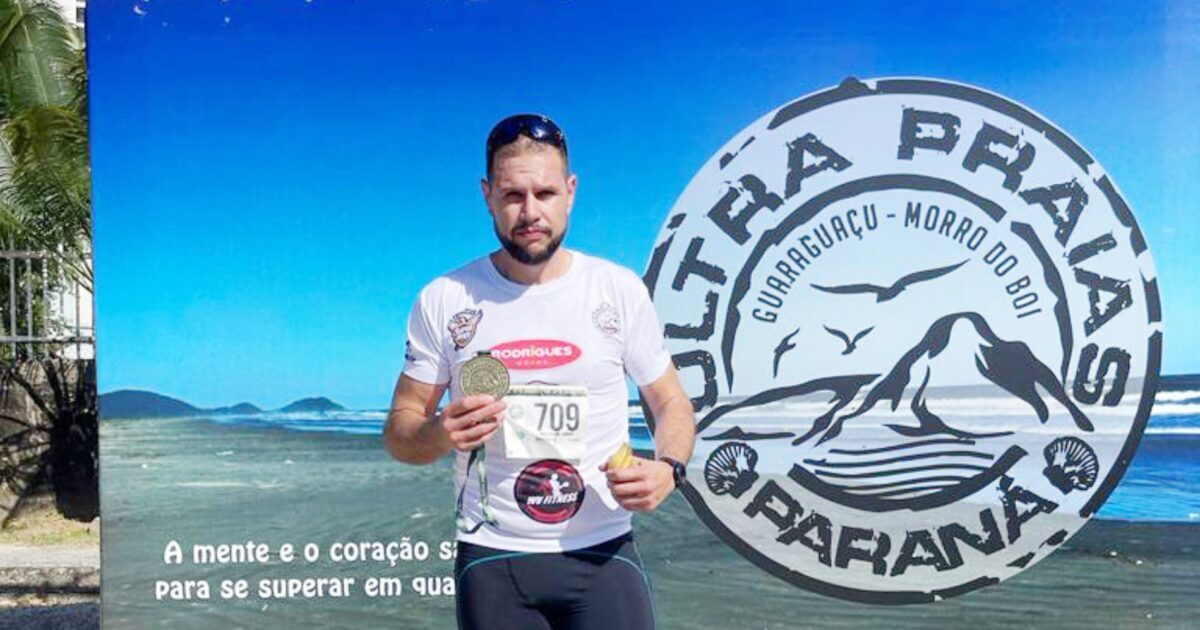 Atleta da Equipe Rodrigues venceu os obstáculos da Ultra Praias Paraná