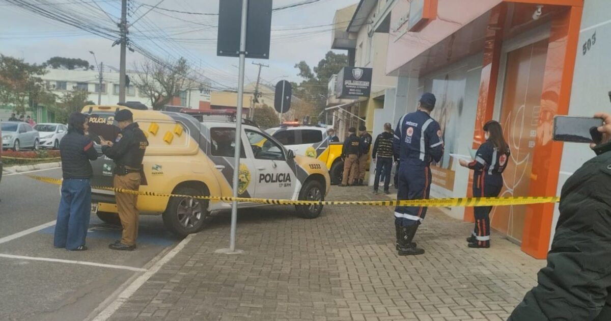 Duplo homicídio seguido de um suicídio ocorrido no Centro chocou Araucária nesta terça-feira