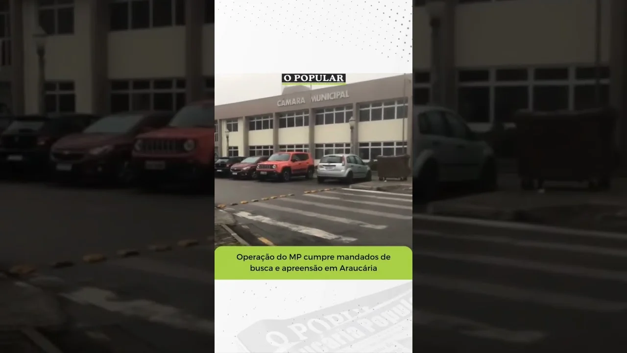 Em Araucária foram cumpridos mandados de busca e apreensão em pelo menos quatro endereços: a sede da