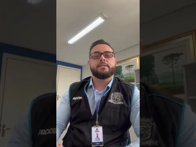 Cleber Soczek, diretor do Procon de Araucária, alerta consumidores e clientes do munícipio a tomar c