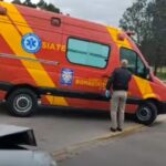 Acidente entre dois carros na rua Maranhão