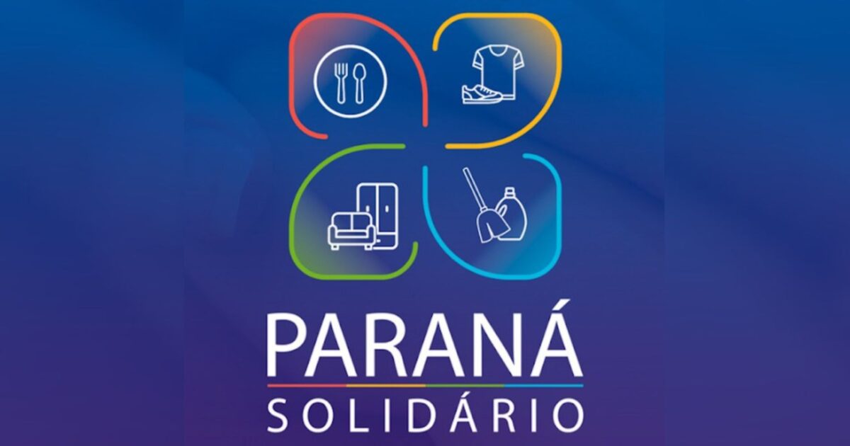 Aplicativo Paraná Solidário promove apoio a famílias em situação de vulnerabilidade