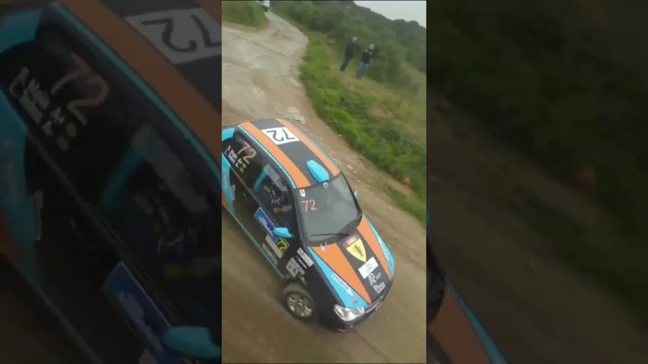 Confira momentos de pura adrenalina do primeiro dia do #CampeonatoBrasileiroRally