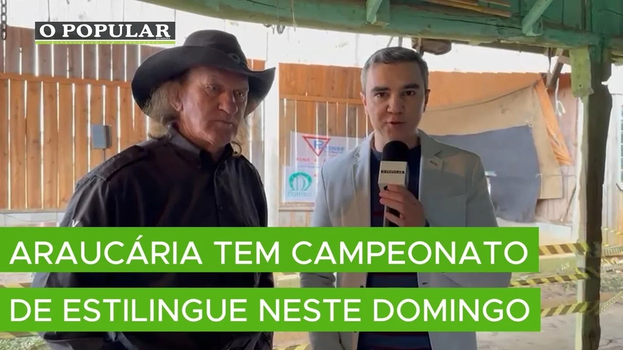 Araucária tem campeonato de estilingue neste domingo