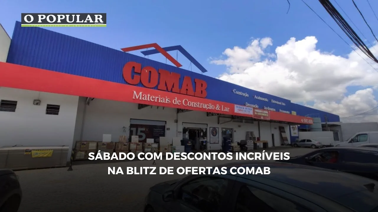 Sábado com descontos incríveis na Blitz de ofertas Comab