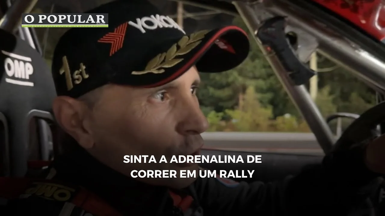 Sinta a adrenalina de correr em um rally