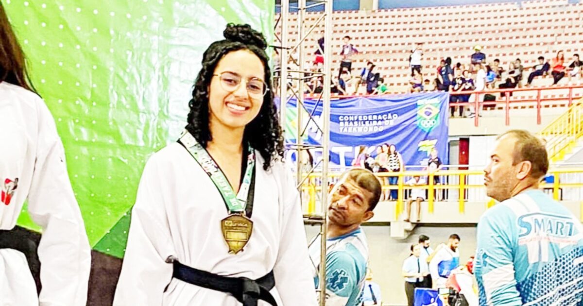 Atleta de Araucária conquista bronze no Brasileiro de Taekwondo