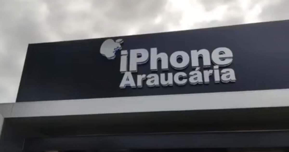 Inauguração da nova loja iPhone Araucária