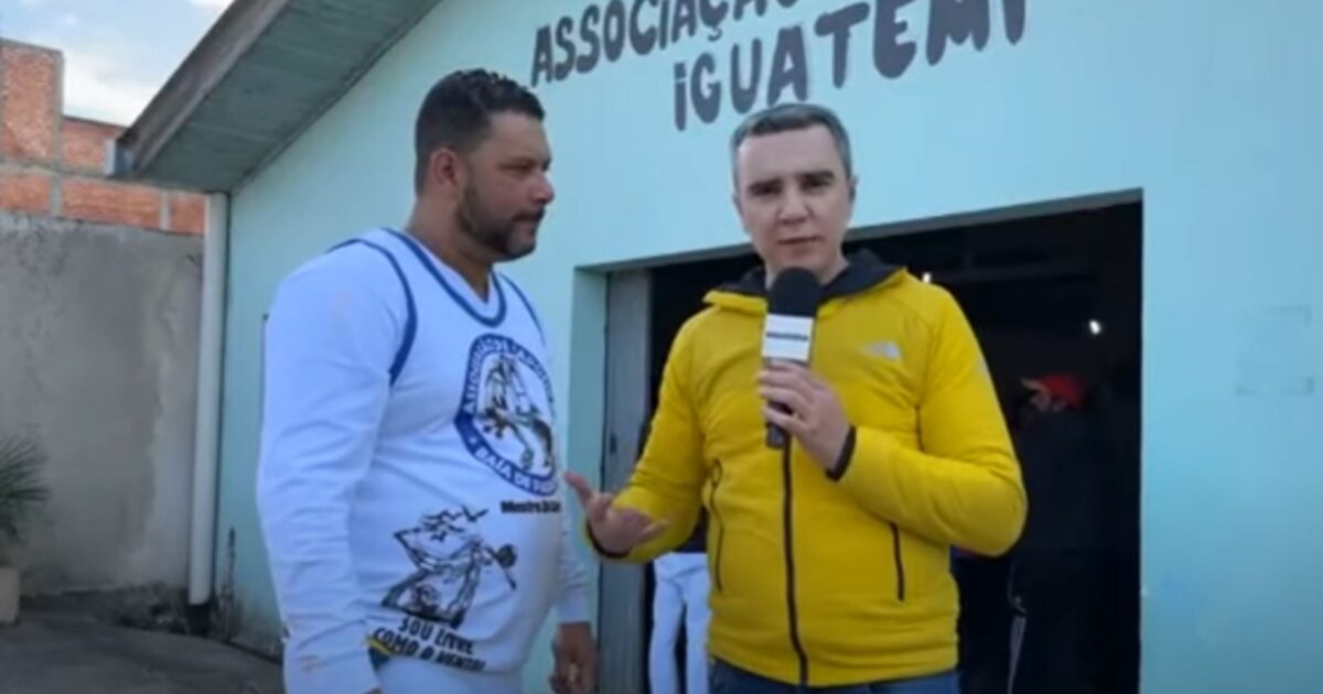 Sábado é de formatura de capoeira no Iguatemi