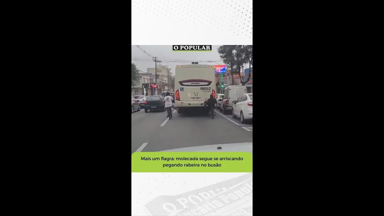 Um seguidor de O Popular fez esse registro na tarde desta segunda-feira, 28 de agosto, na Avenida Vi