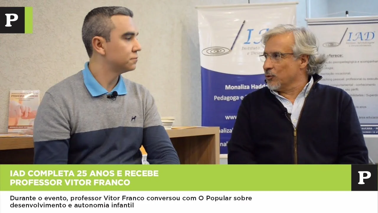 Durante o evento, professor doutor Vitor Franco conversou com O Popular sobre desenvolvimento e auto