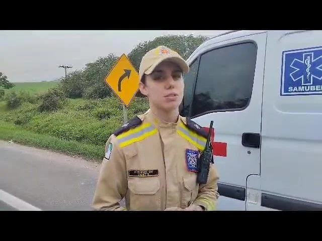 Tenente do Corpo de Bombeiros explica como ocorreu o acidente na Rodovia do Xisto