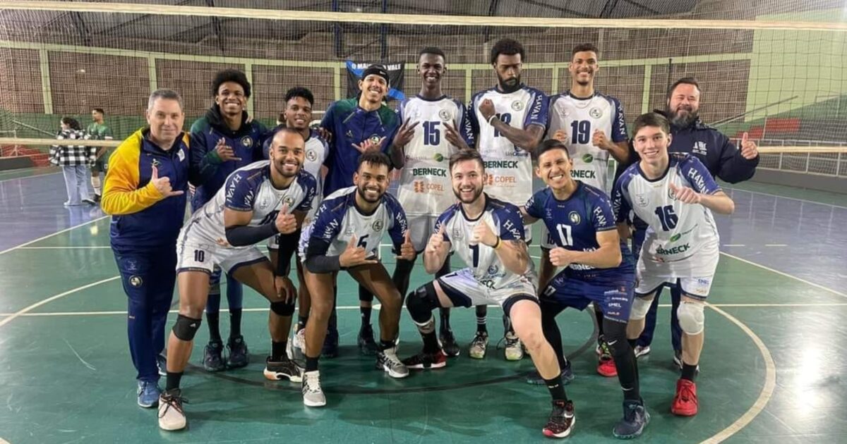 Araucária vôlei joga em casa neste final de semana e time convoca a torcida para ir ao Ginásio Joval