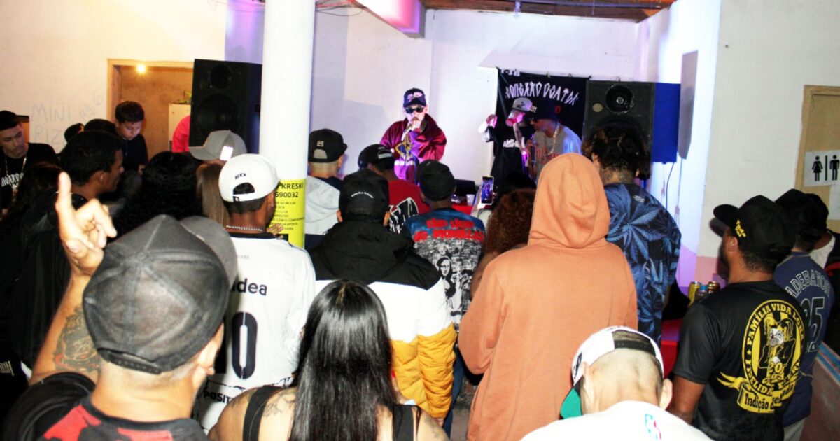 Evento de Hip Hop realizado no bairro Iguatemi recebeu cerca de 200 pessoas