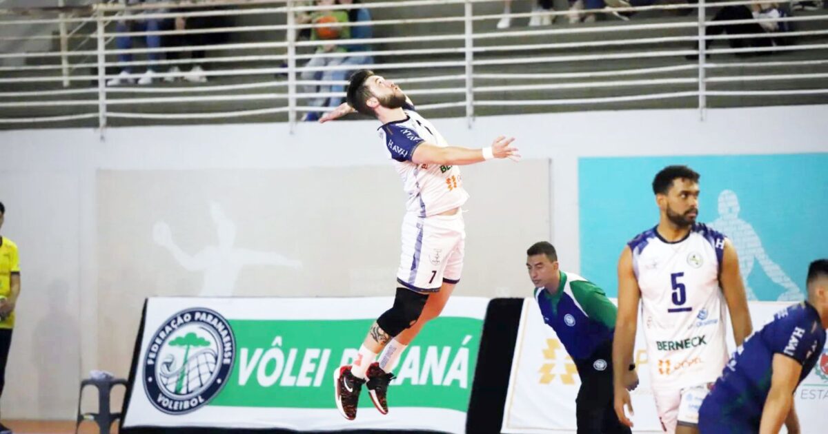 Voleibol de Araucária vence o Toledo e continua invicto no Paranaense