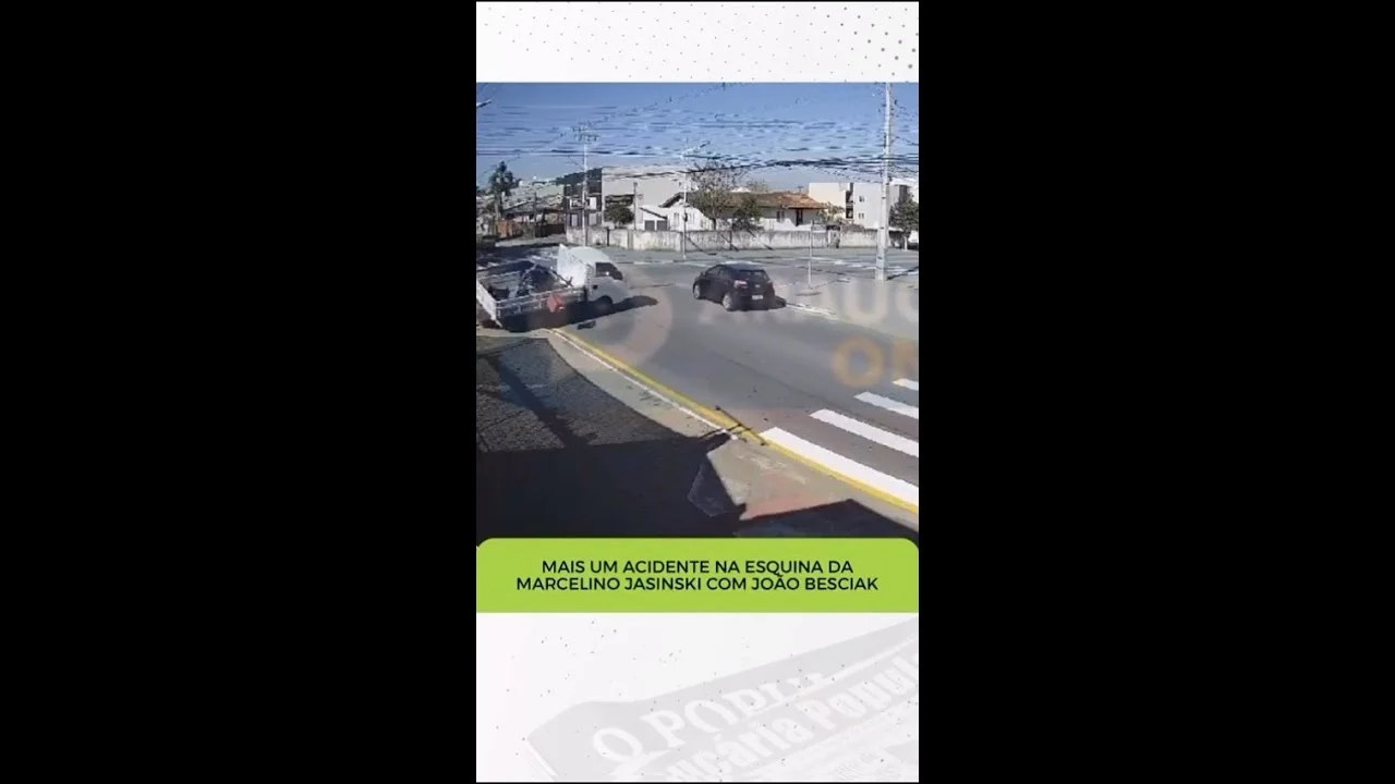 Esquina das colisões do Conjunto São Sebastião registrou mais uma acidente na manhã deste domingo, 1