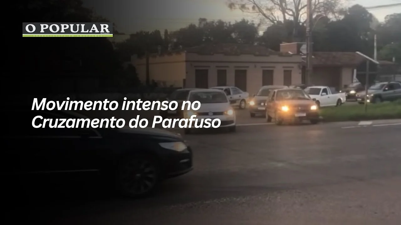 Movimento intenso no Cruzamento do Parafuso
