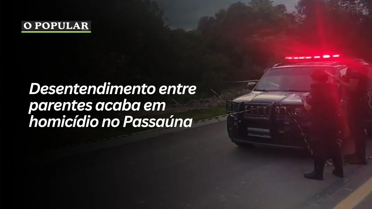 Desentendimento entre parentes acaba em homicídio no Passaúna