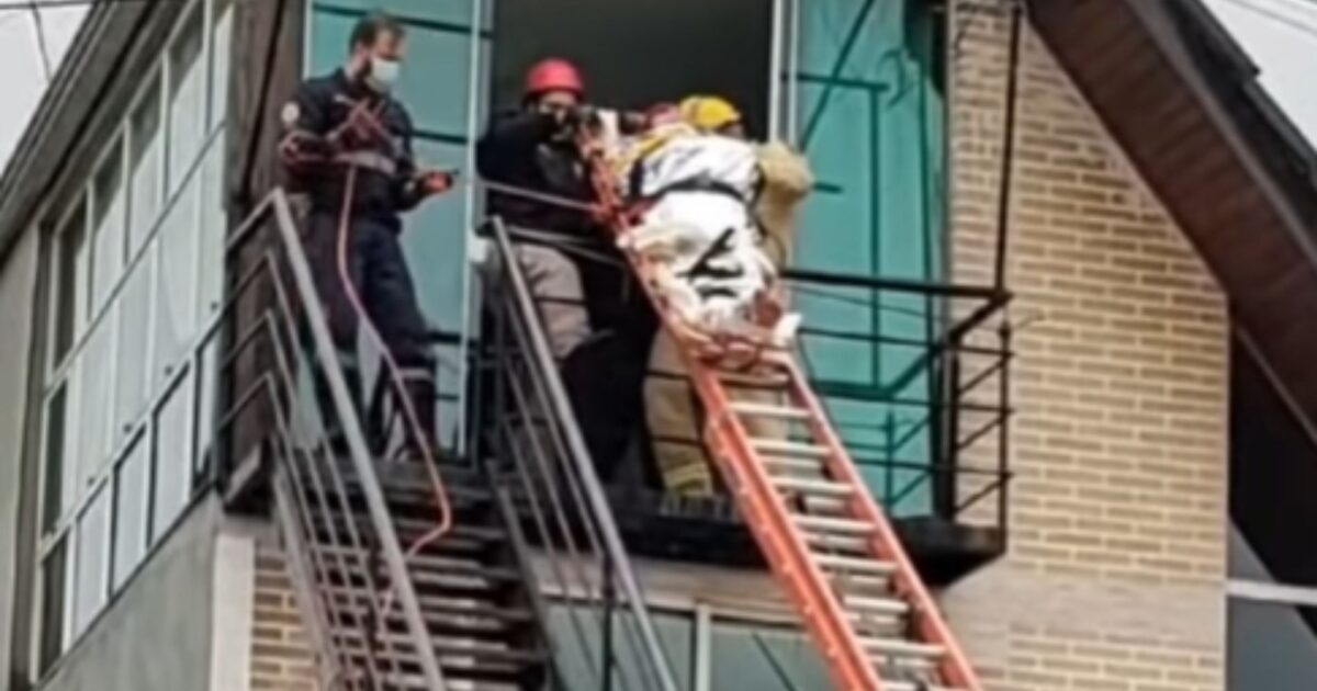 Corpo de Bombeiros, SAMU E Guarda Municipal salvam paciente que sofreu AVC em casa