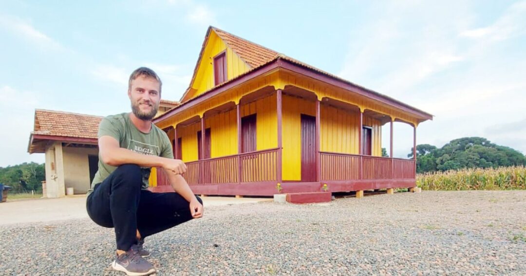 Espaço Witamy, a casinha amarela resgatada que virou ponto turístico em Araucária