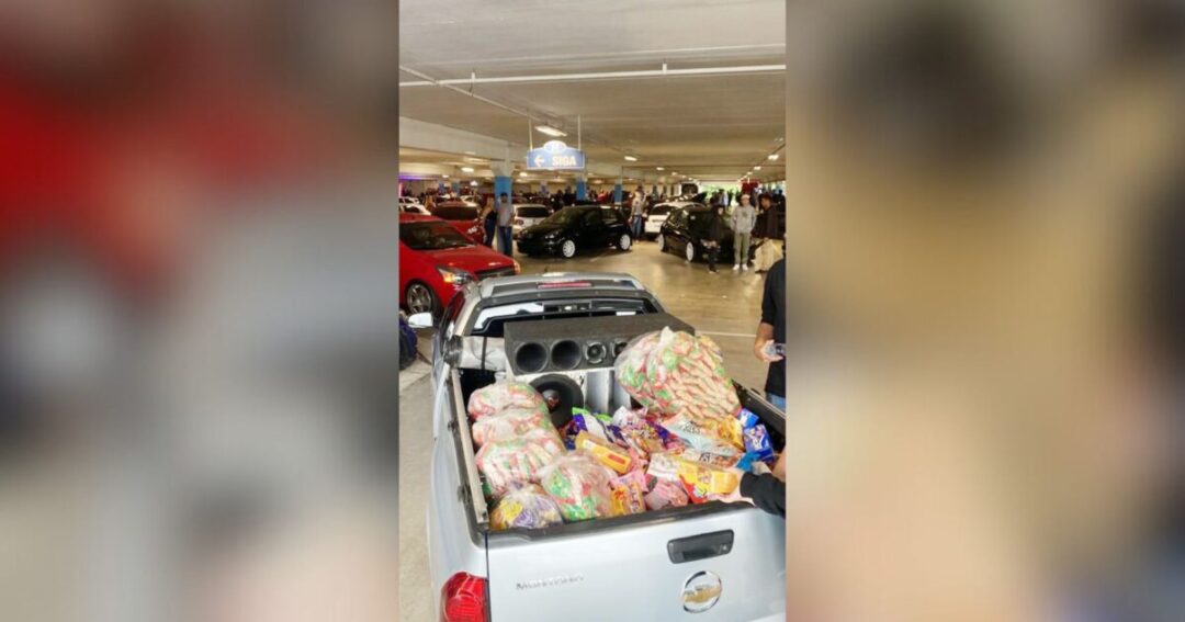 Evento da TRKS Automotive Collective arrecadou doces para o Dia das Crianças