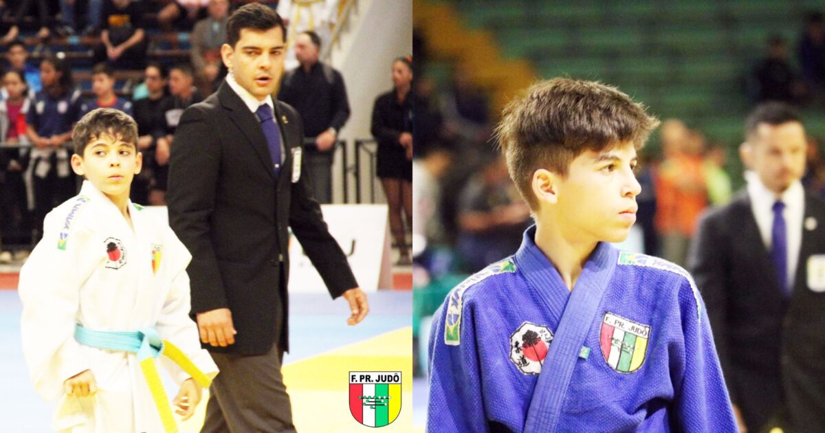 Irmãos judocas de Araucária fizeram excelentes lutas no Brasileiro