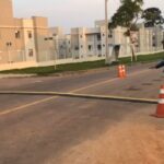 Rua Presidente Costa e Silva tem manutenção na rede elétrica