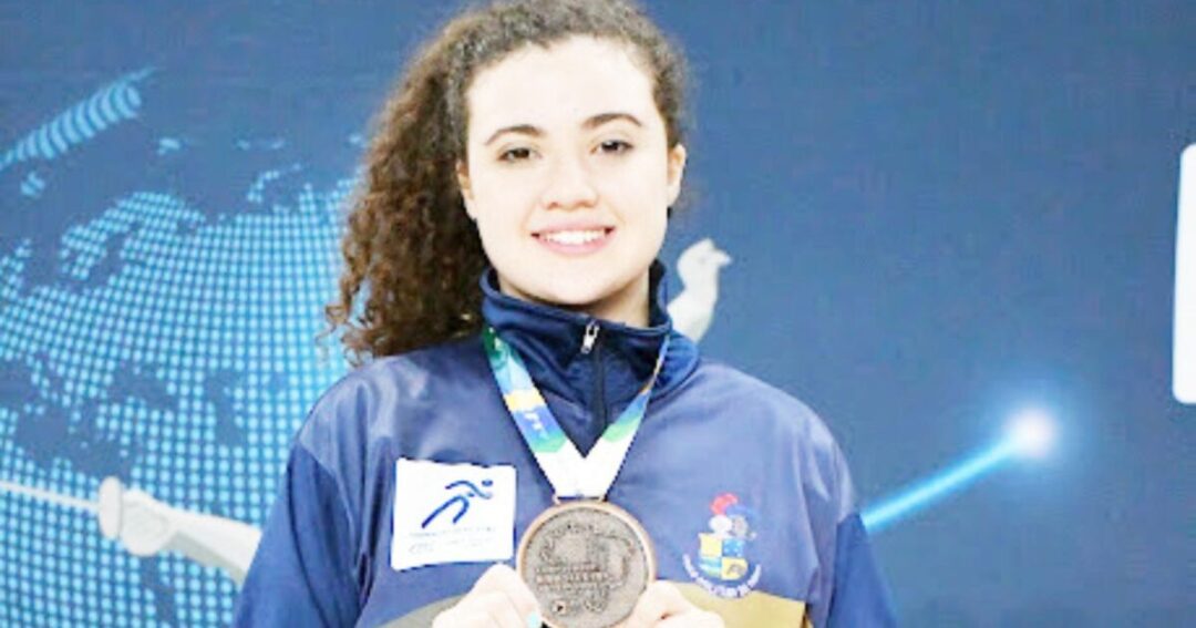 Touché! Gabriela Moraes conquista bronze no Brasileiro de Esgrima