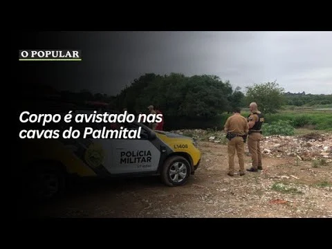 Corpo é avistado nas cavas do Palmital