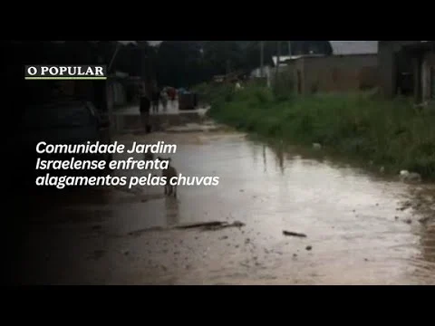 Comunidade Jardim Israelense enfrenta alagamentos pelas chuvas