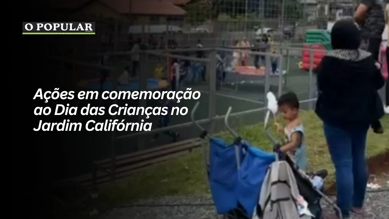 Ações em comemoração ao Dia das Crianças no Jardim Califórnia