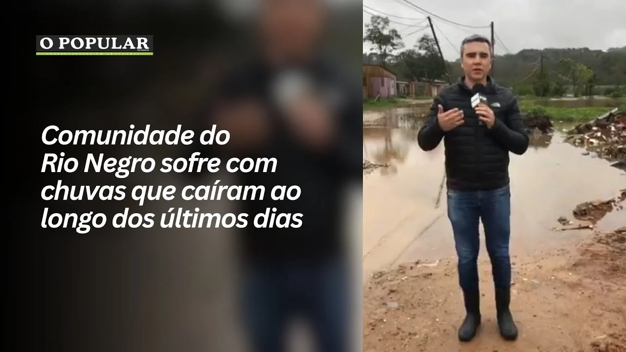 Comunidade do Rio Negro sofre com chuvas que caíram ao longo dos últimos dias